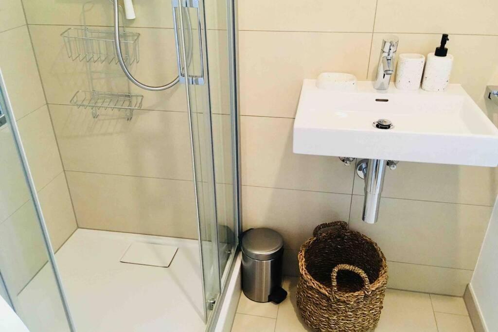 Large Family Retro Flat In City Center- Large Terrace & Garden View, Free Parking Luxemburg Exteriör bild